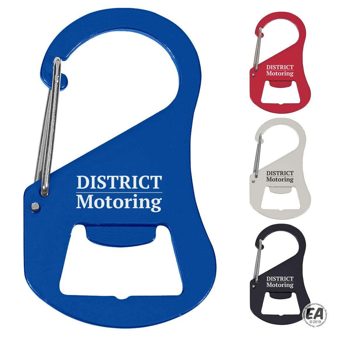 Promotional Carabiner Bottle Opener Branded Bottle Opener Keychains