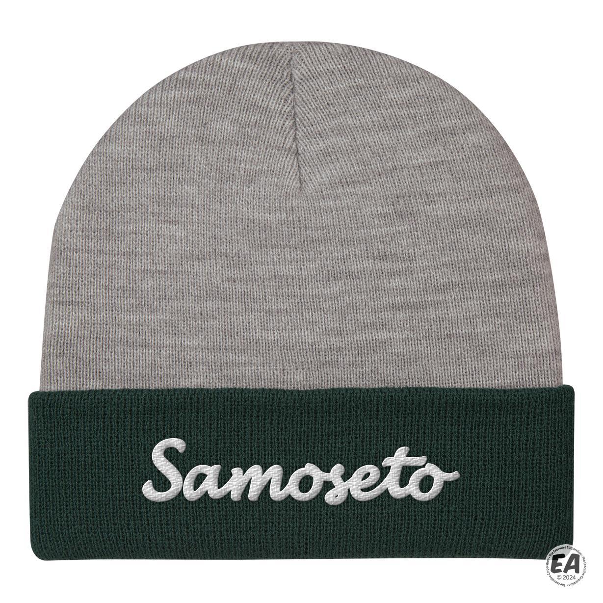 Custom TwoTone Knit Beanie with Cuff Customized Beanies