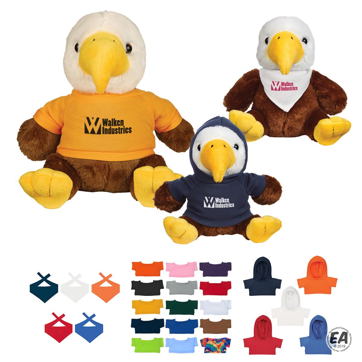 Promotional 6-inch Liberty Eagle Stuffed Animal | Customized Stuffed ...