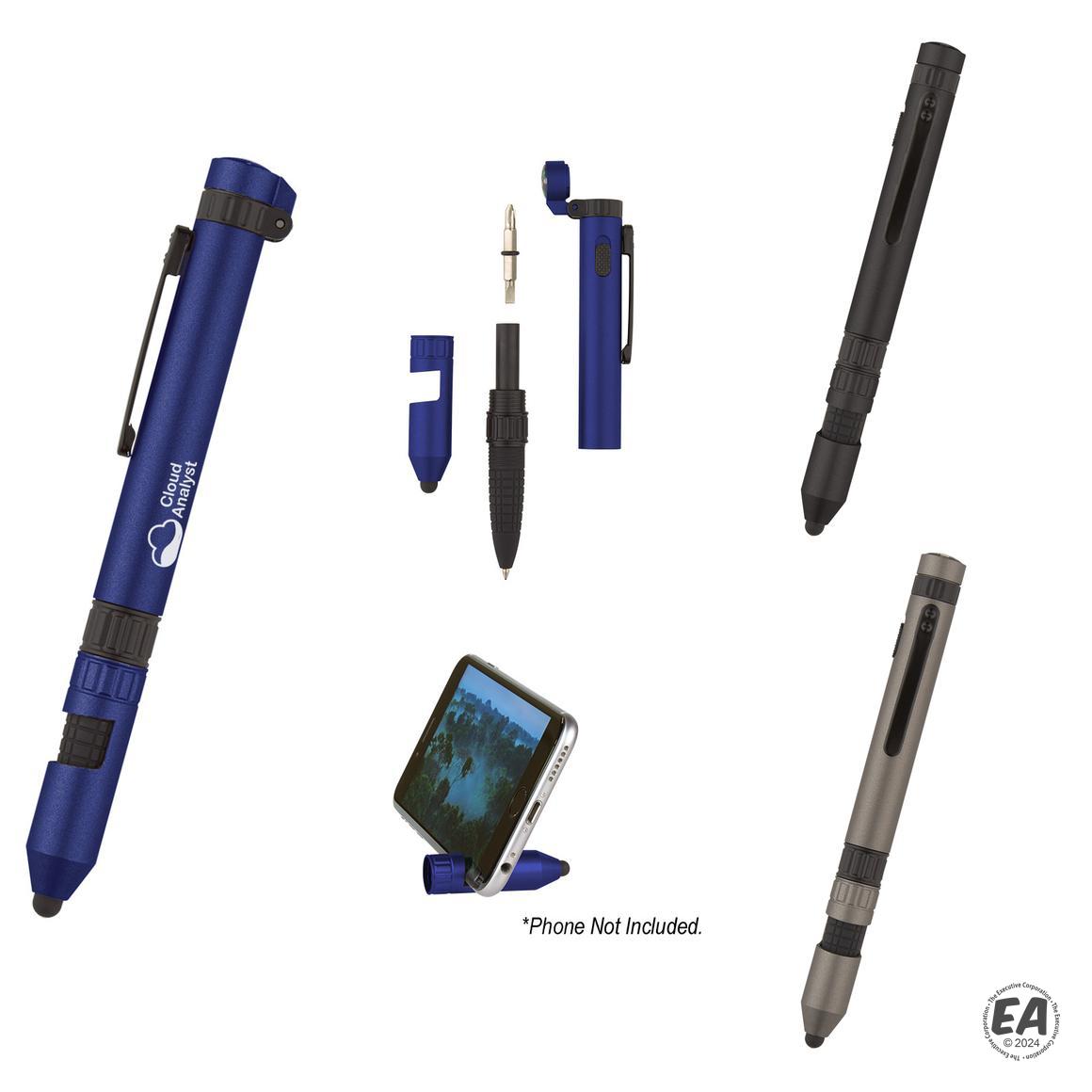 Customized 6In1 Quest Multi Tool Pen Promotional Multi Tools