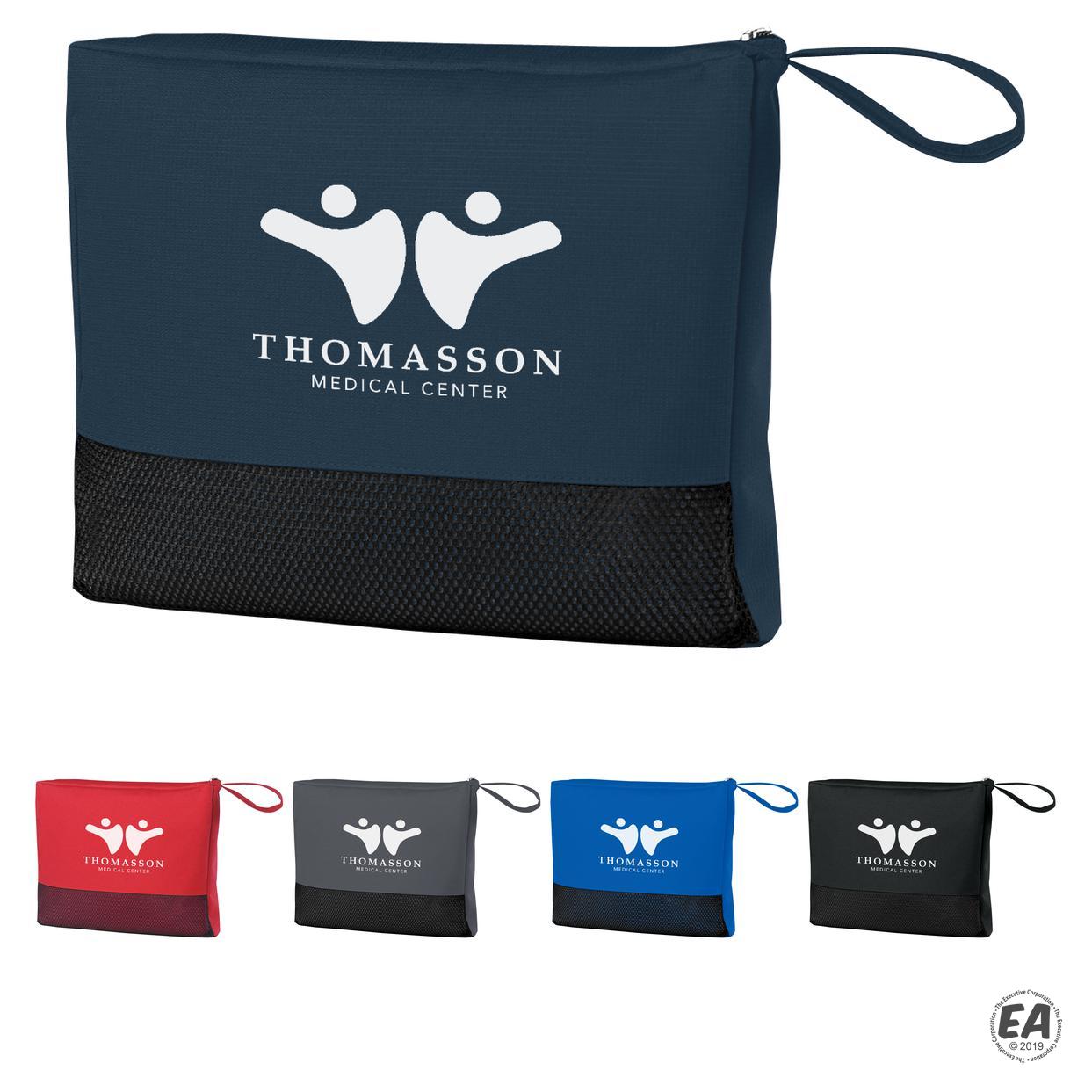 Promotional Travel 43x60 Foldable Carry Blanket Customized Blankets