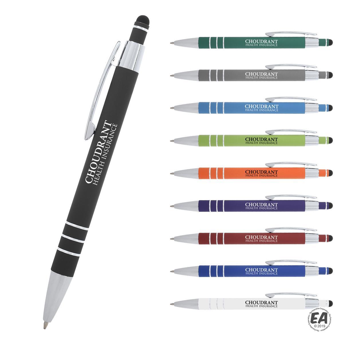 Promotional Dublin Stylus Pen Customized Aluminum Pens Branded