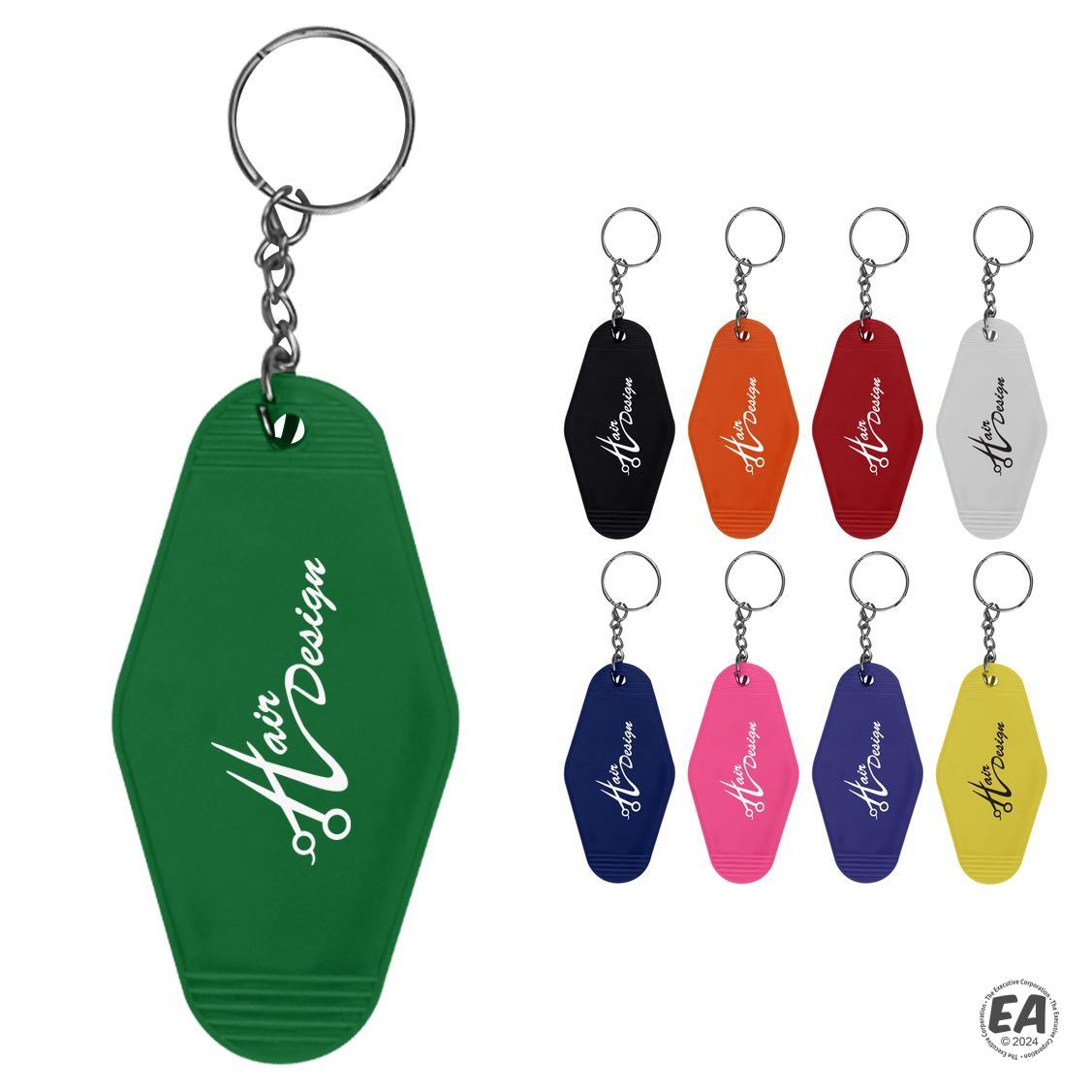 Promotional Motel Style Key Ring Customized Key Tags Custom Motel Style Key Ring from