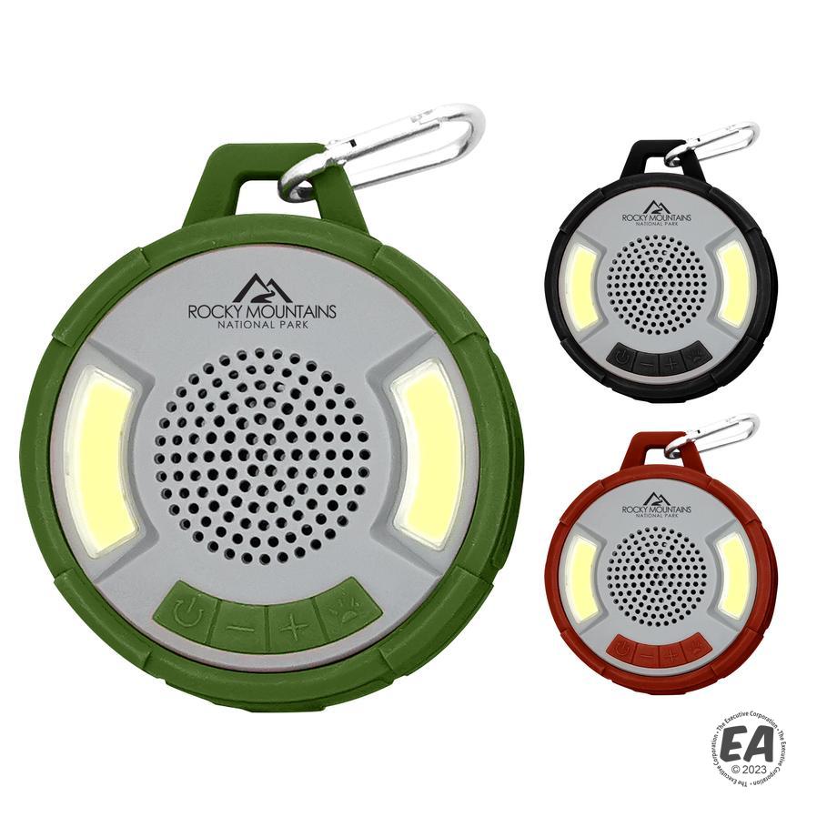 Promotional Outdoor Wireless Speaker With COB Light Custom Bluetooth