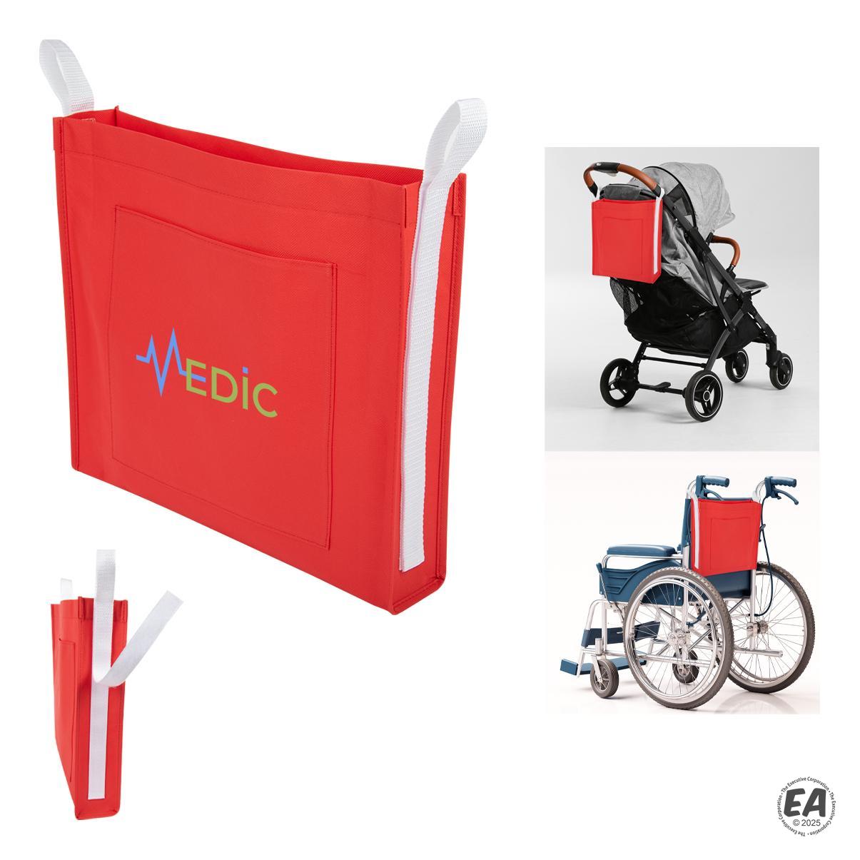 Promotional NonWoven Wheelchair Tote Bag Customized Wheelchair Bags