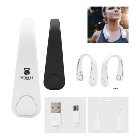 Hands-Free Rechargeable Neck Fan