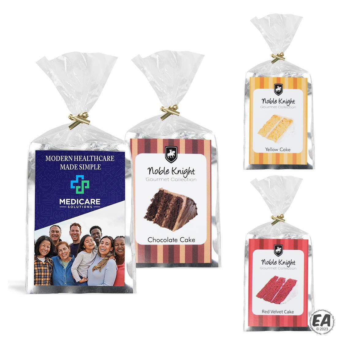 Promotional Single Serve Cake Mix With Bow Branded Food Gift Sets