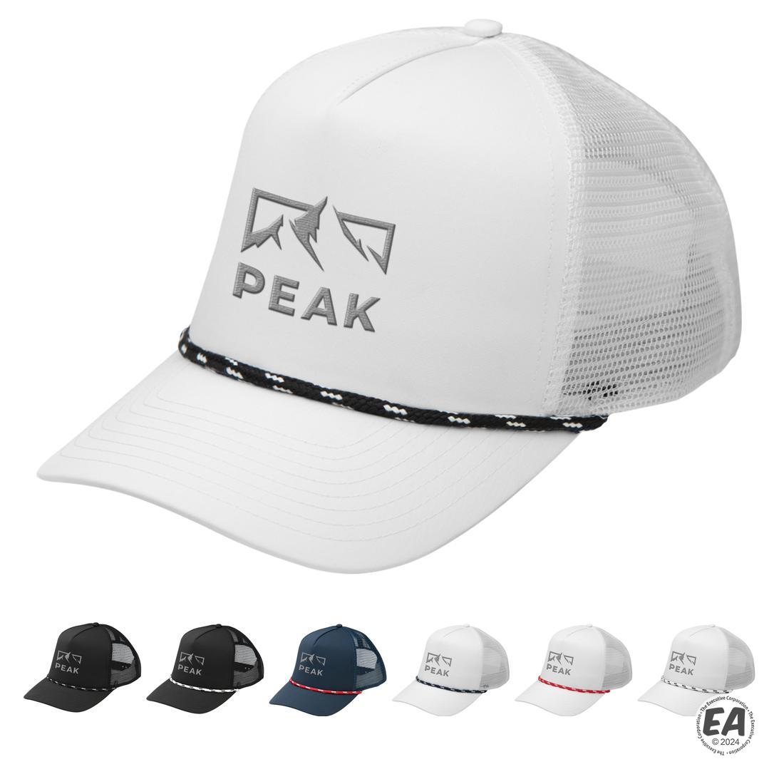 Customized Match Play Mesh Back Rope Cap | Promotional Caps | Branded ...