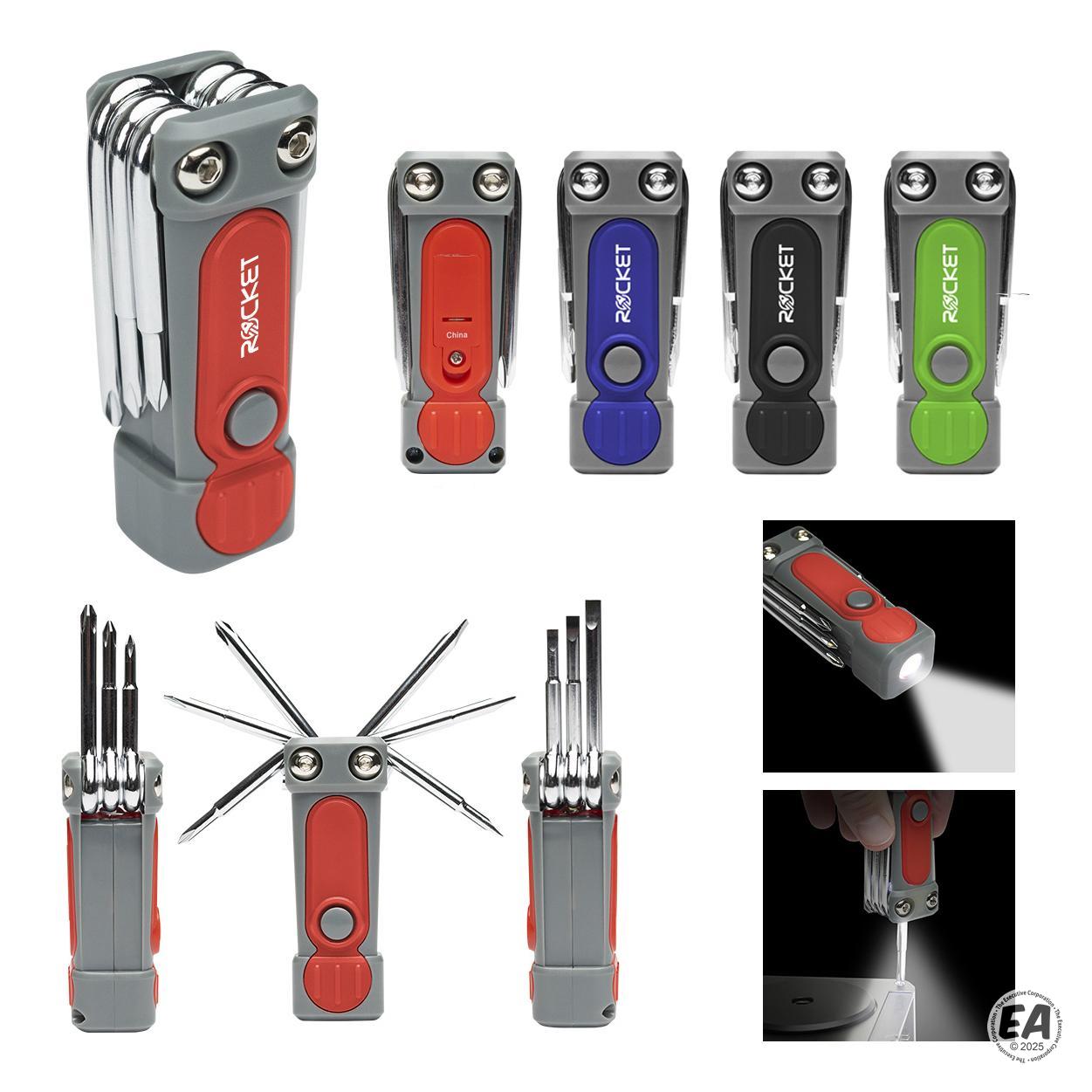Promotional 6-In-1 Multi Tool with LED Light | Branded Multi Tools ...
