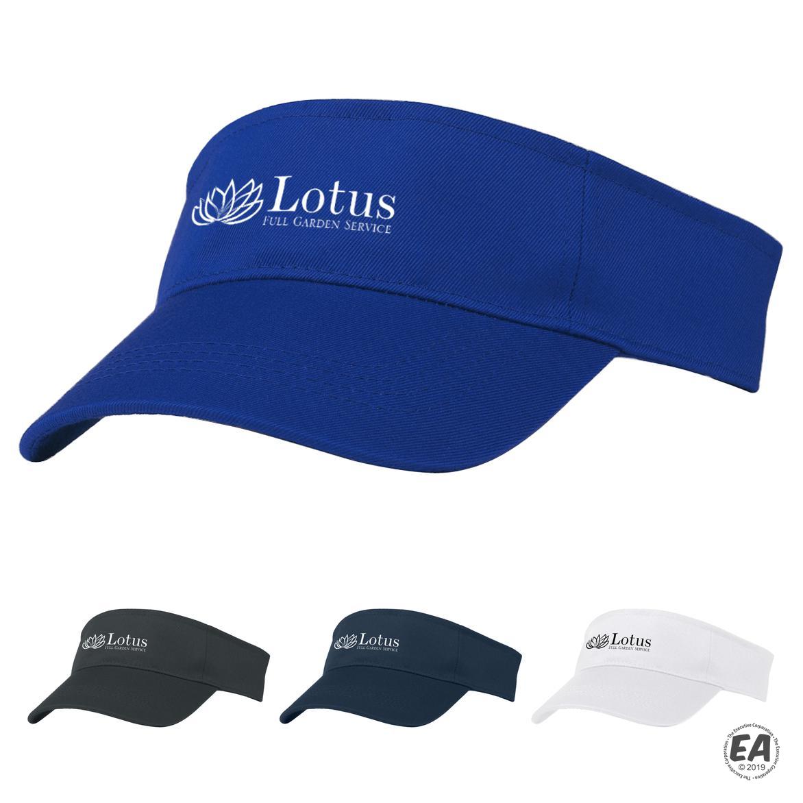 Custom Polyester Visor Promotional Visors Branded Polyester Visor