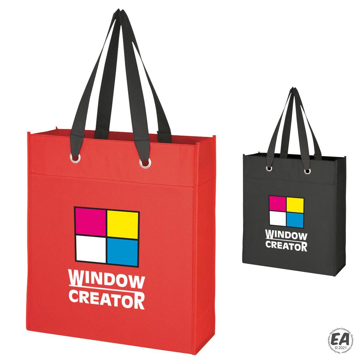 Promotional NonWoven Grommet Tote Bag Customized Tote Bags Branded
