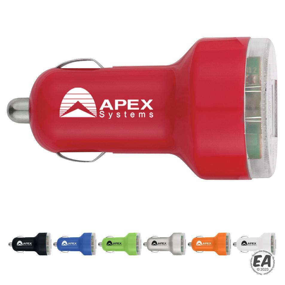 Promotional USB Dual Car Charger Custom Car Chargers Customized USB