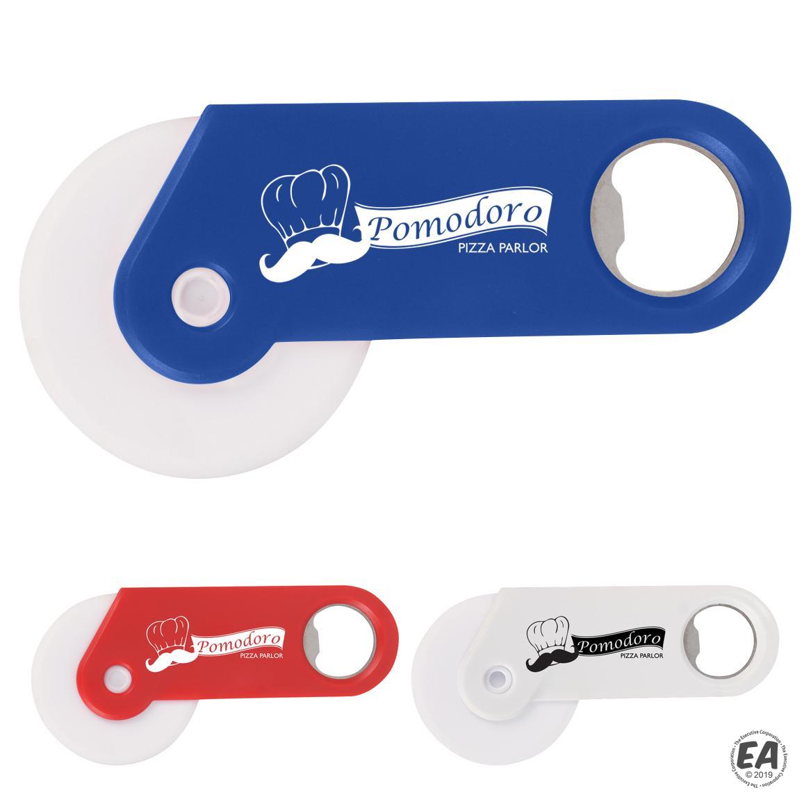 Customized Pizza Cutter Bottle Opener Branded Utensils Promotional