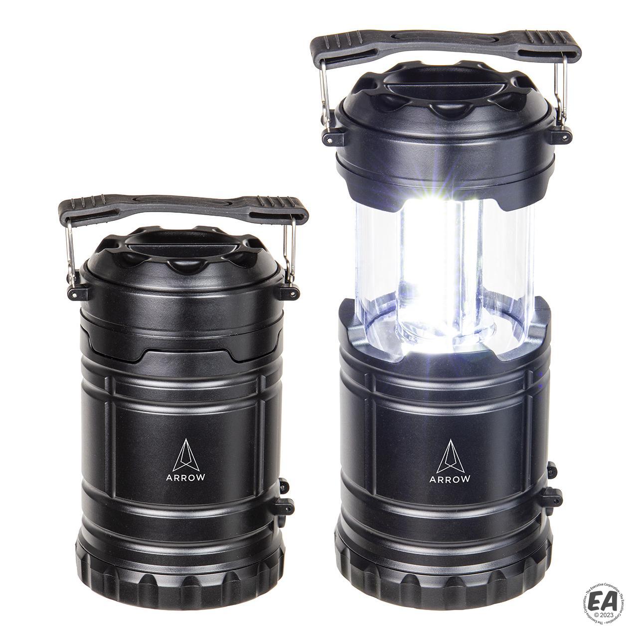 Promotional Retro Combo Pop Up COB Lantern + LED Flashlight