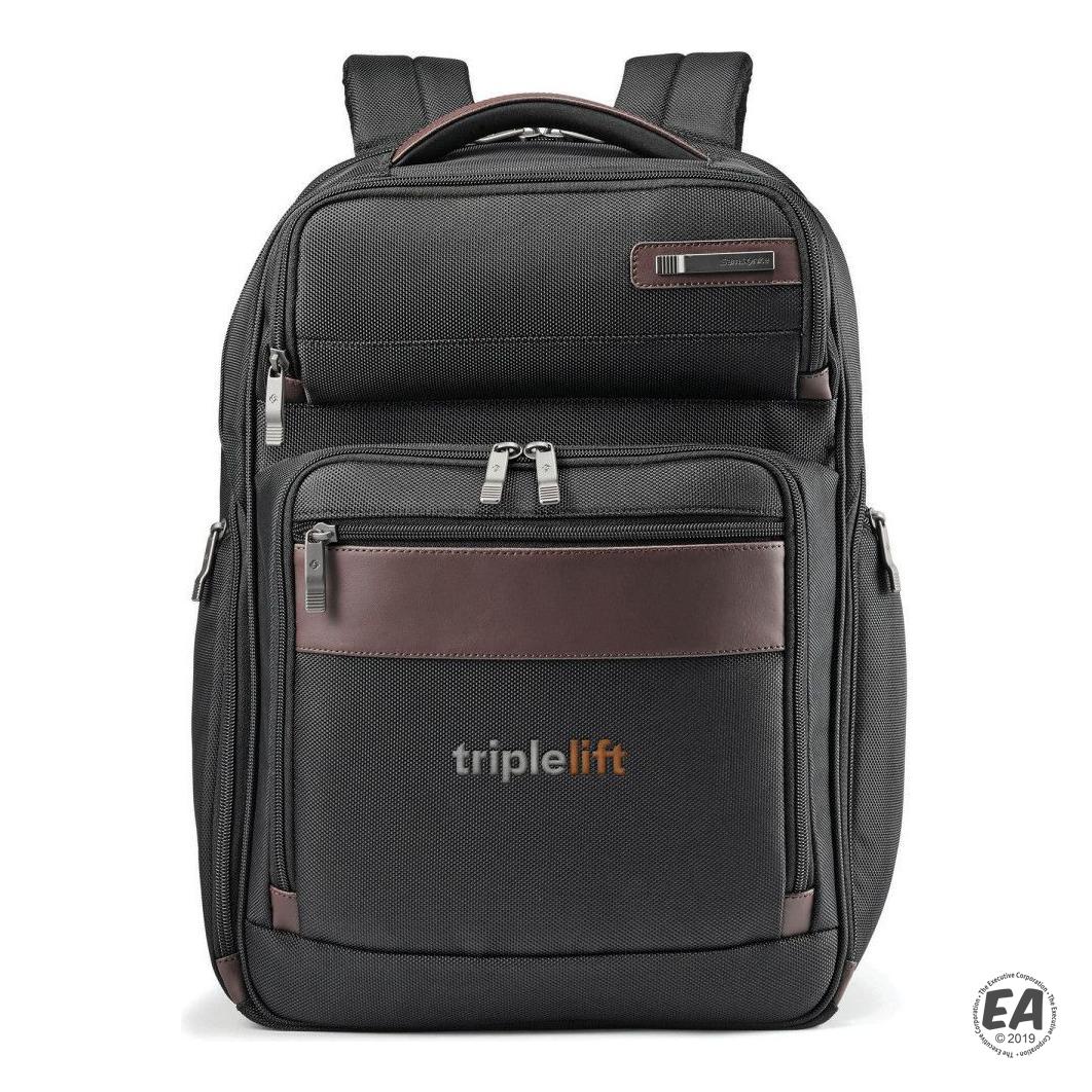 Customized Samsonite Kombi Large Backpack Branded Laptop Backpacks