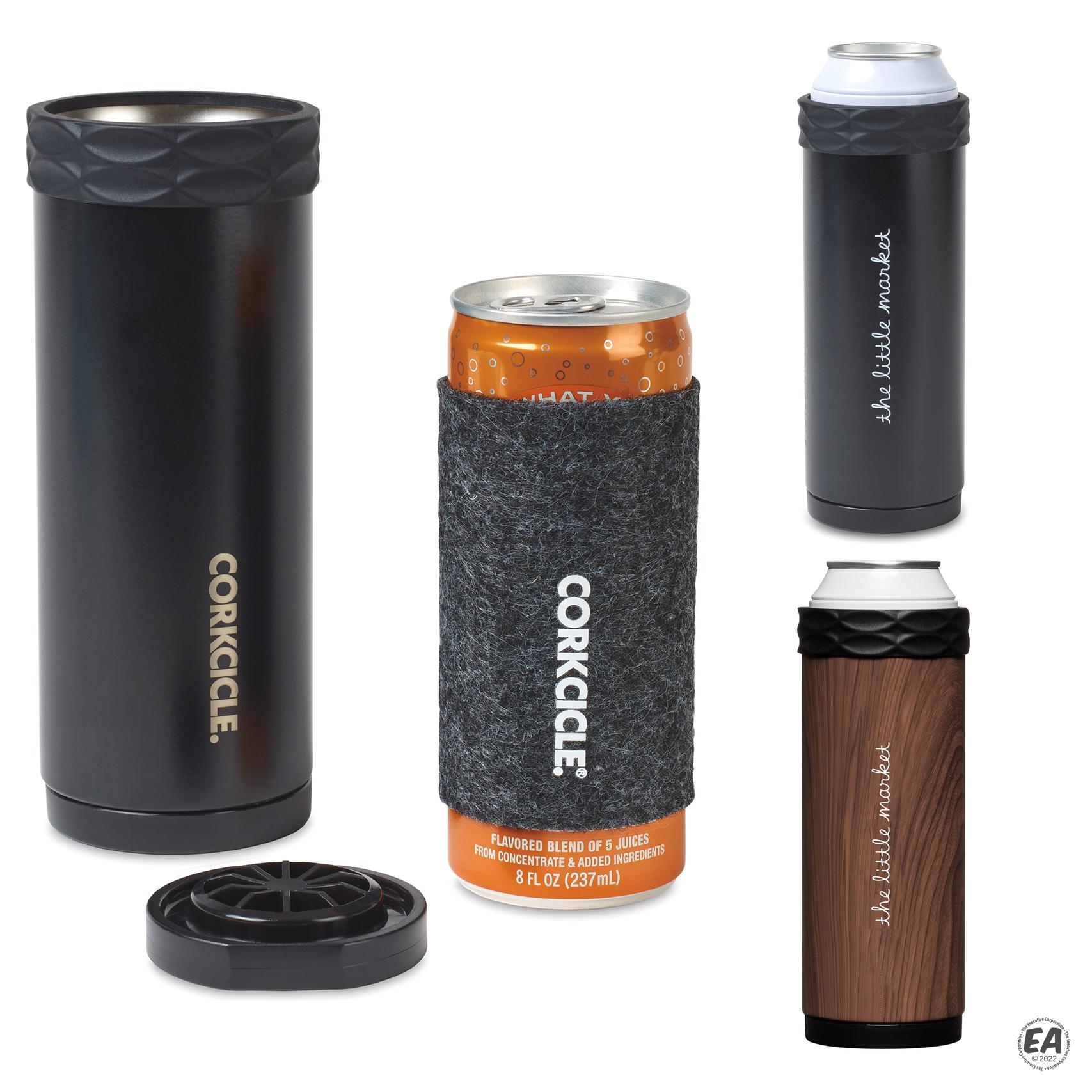 Branded CORKCICLE Slim Arctican Custom Can Coolers Customized