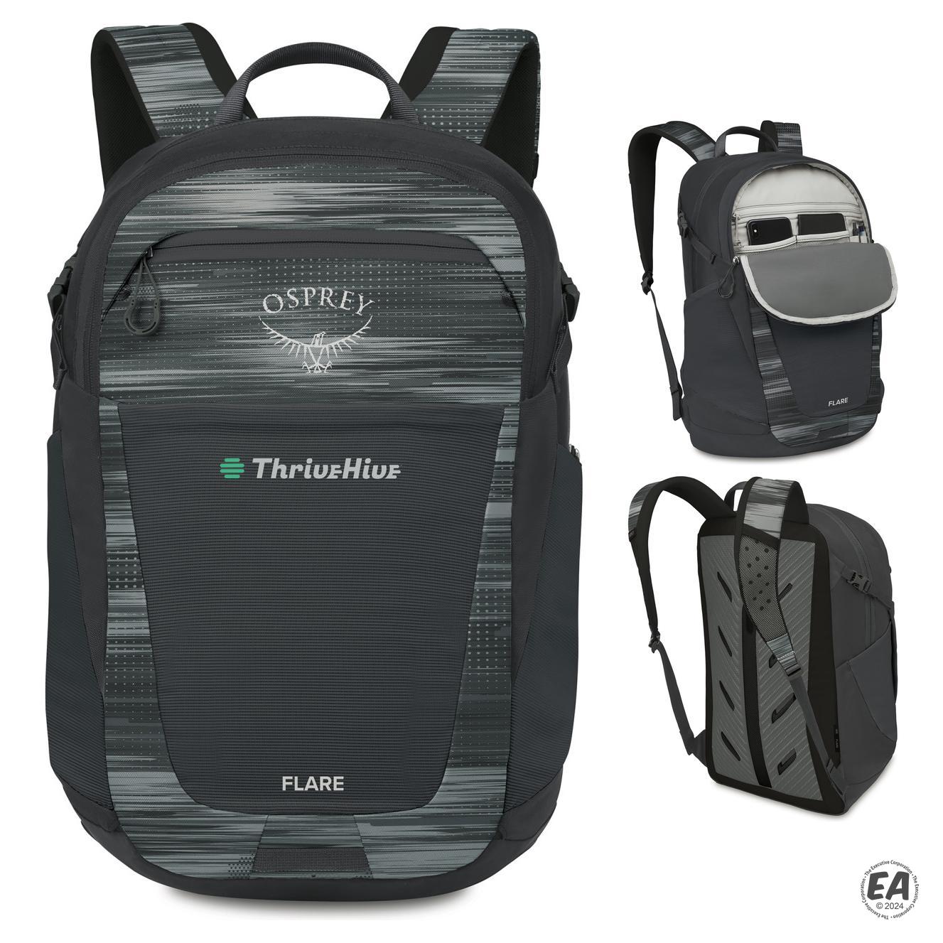 osprey backpack flare Commuter Laptop Backpack, Black : Electronics Get around campus with a little Flare this next semester. Osprey Flare Laptop Backpack 27L