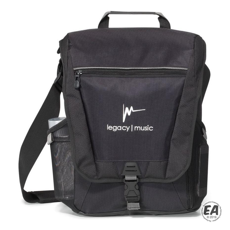 Customized Vertex Vertical Polyester Computer Messenger Bag ...