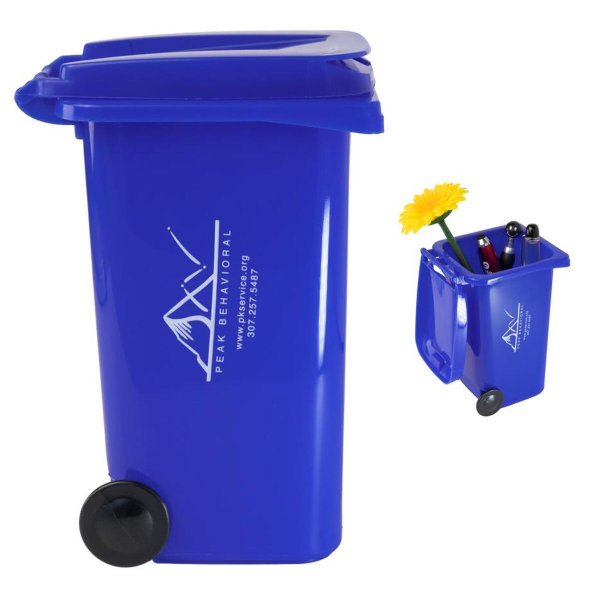 Customized Recycling Bin Pen Holder | Promotional Pen Cups | Custom ...