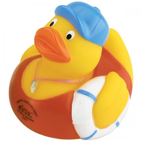 Promotional Lifeguard Rubber Duck | Custom Rubber Ducks | Customized ...