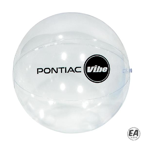 clear beach balls