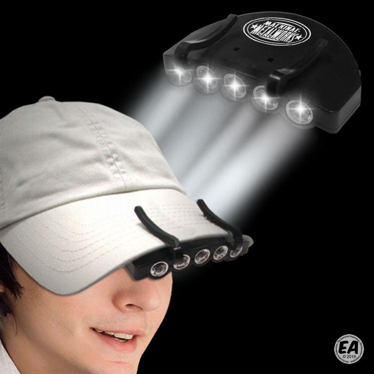 Customized LED Cap Light Promotional Headlamps Branded LED Cap Light