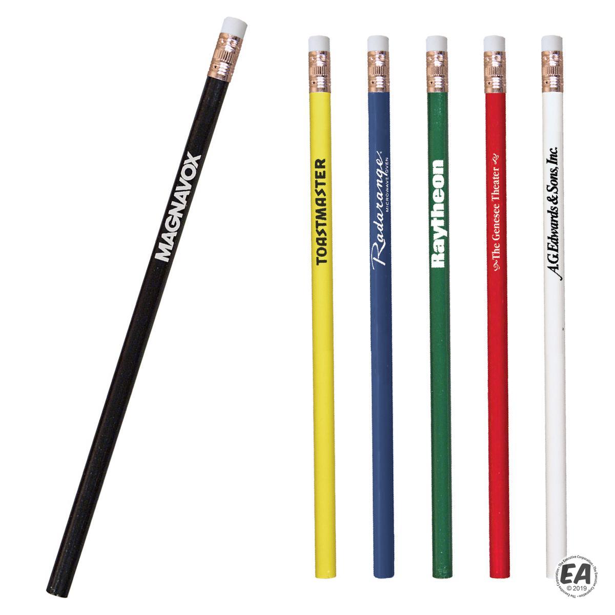 Customized Thrifty Pencil with White Eraser Custom Pencils