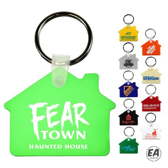 Promotional House Key Fob Custom Key Fobs Branded House Key Fob