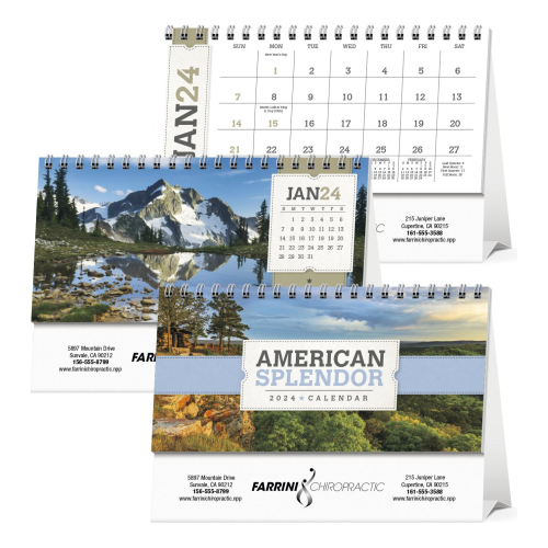 American Splendor Desktop Flip Calendar
