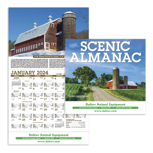 Scenic Almanac Calendar