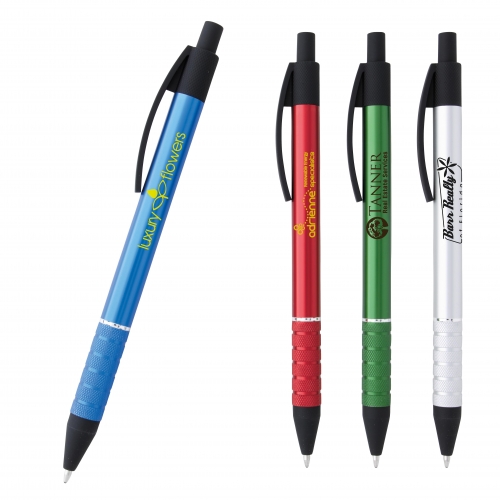 Arbeid Lijm haspel Custom Ring Metal Pen | Customized Aluminum Pens | Branded Ring Metal Pen  from Executive Advertising Promotional Products