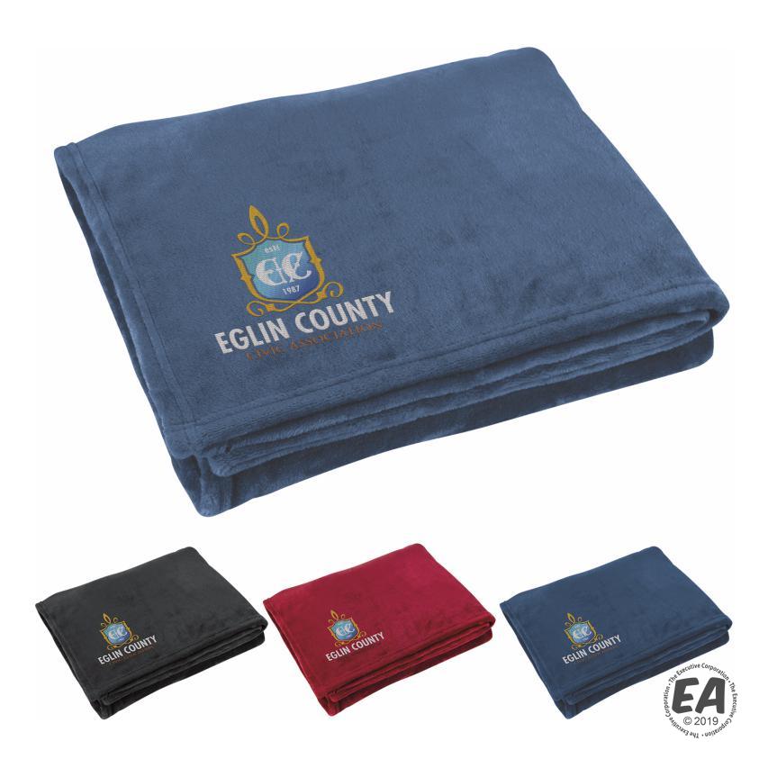 Promotional Scott Flannel Fleece Blanket Branded Blankets