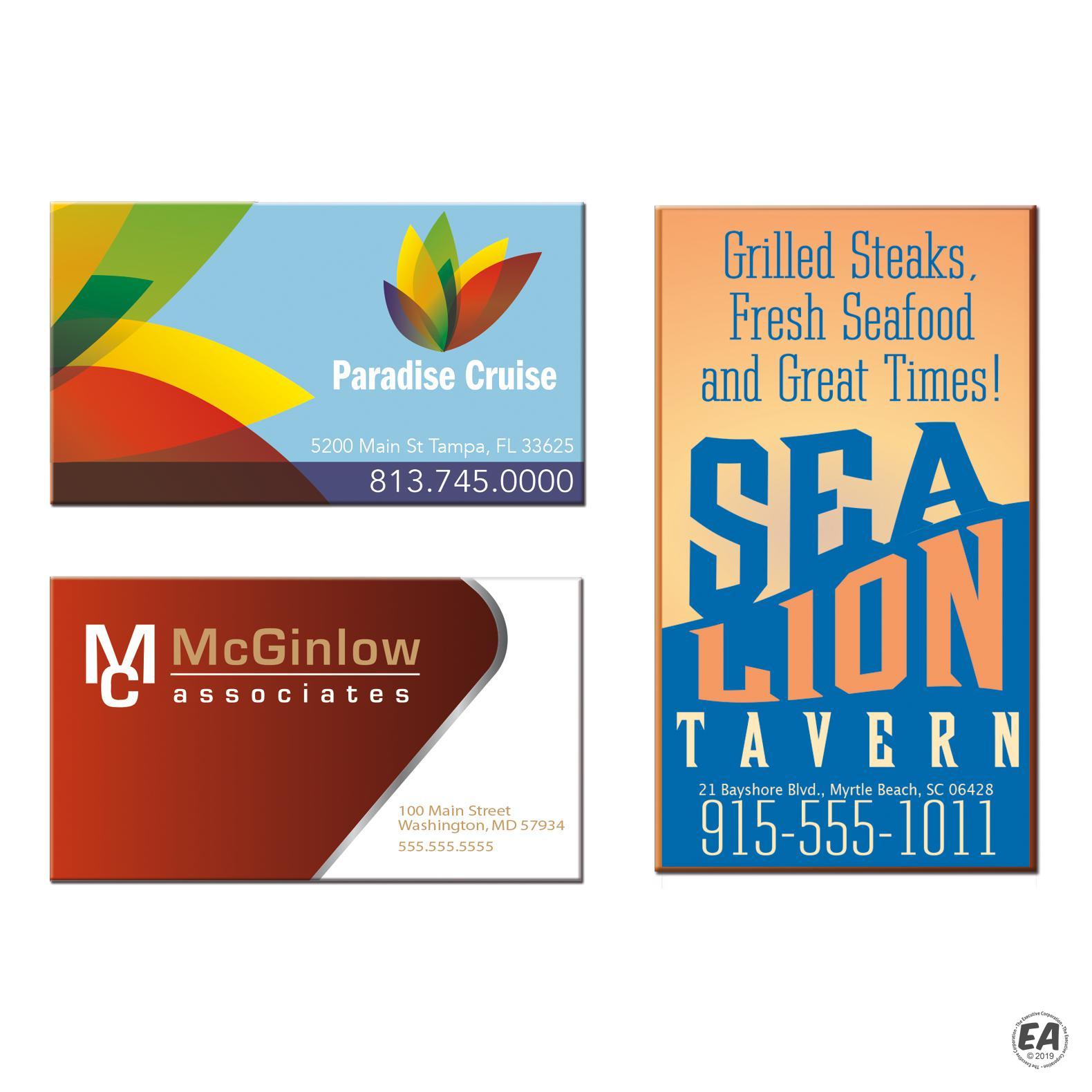 Business Card Magnet