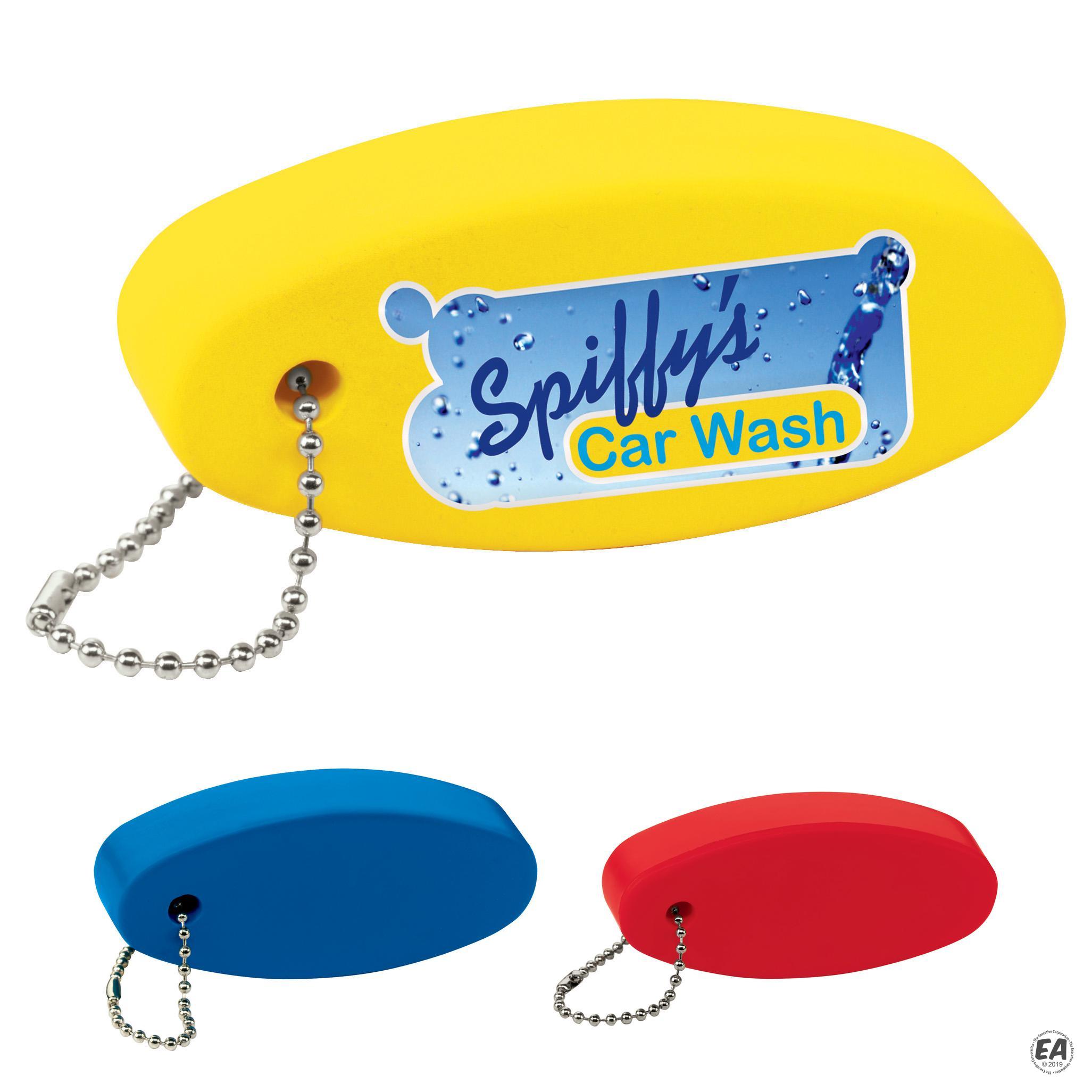 Floating Keychain For Boat Keys, 4 Pack Waterproof Vinyl Foa Floating