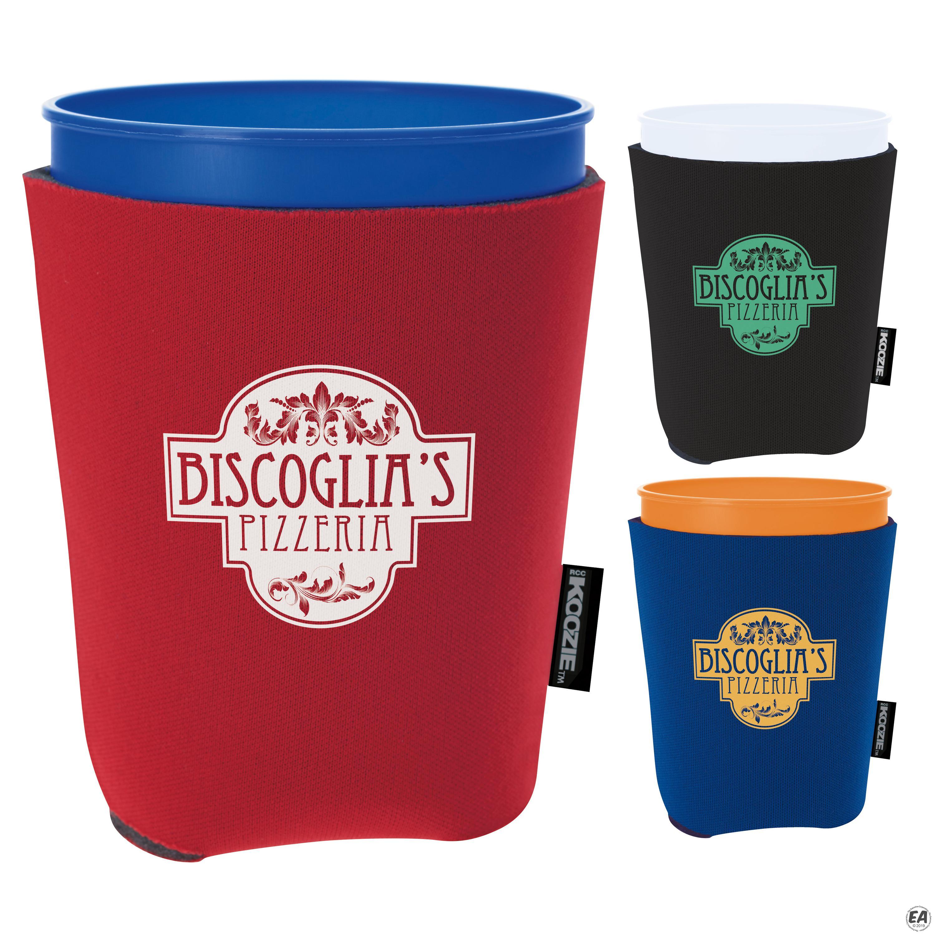 Customized Life's a Party Koozie Cup Kooler Promotional Can Coolers