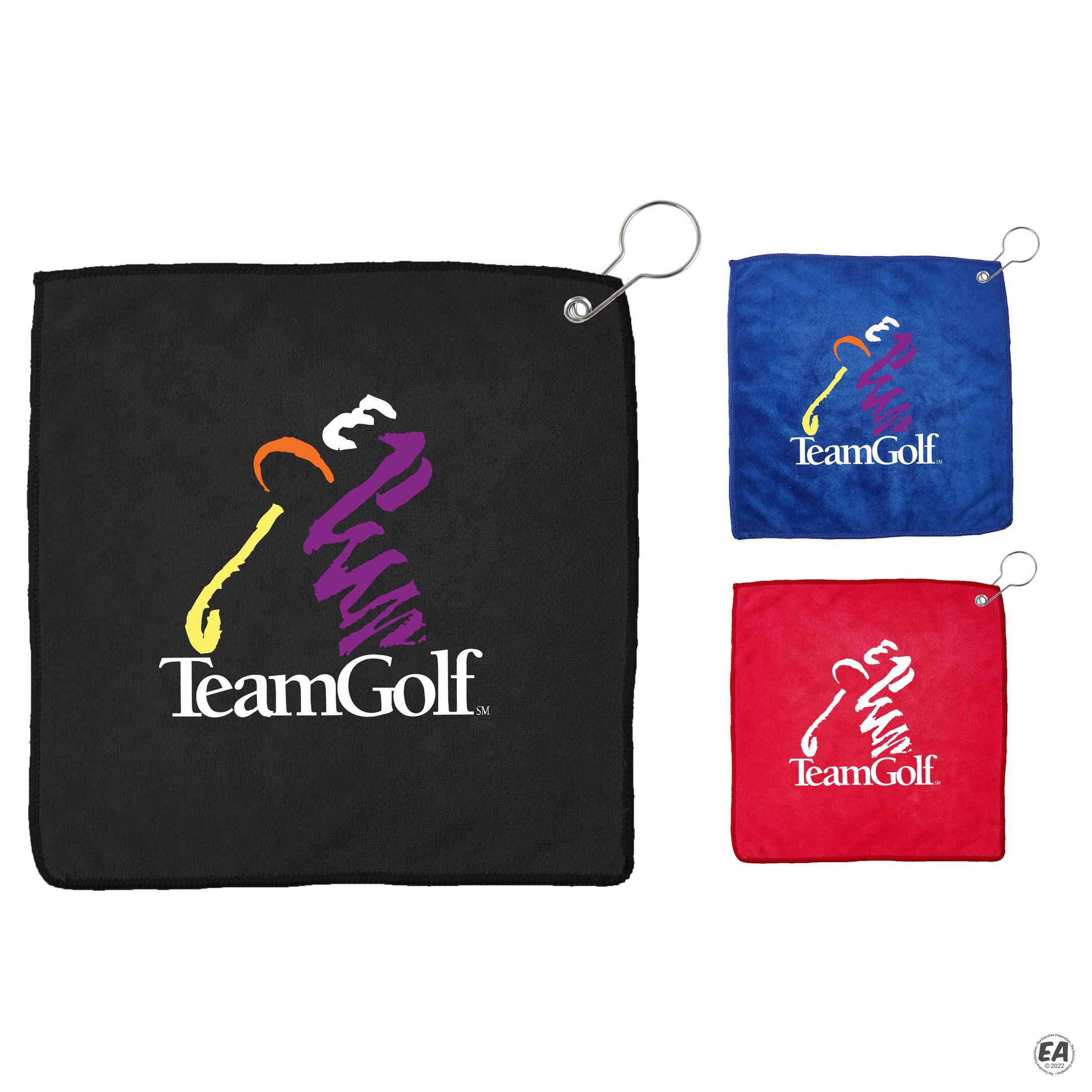 Customized Full Color Printed Golf Towel Promotional Towels Branded Full Color Printed Golf