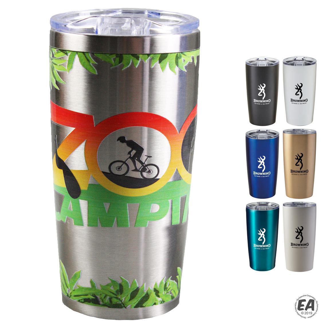 20oz Imprinted Everest Stainless Steel Insulated Tumbler