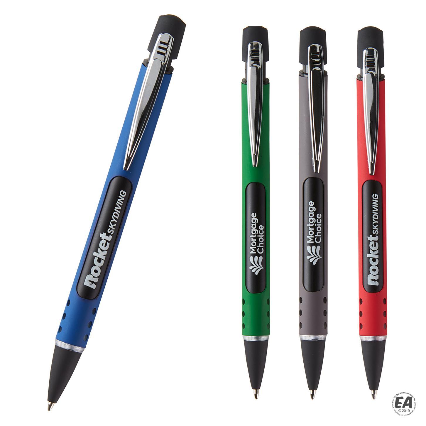 Promotional Costa Mesa Illuminated VelvetTouch Aluminum Pen