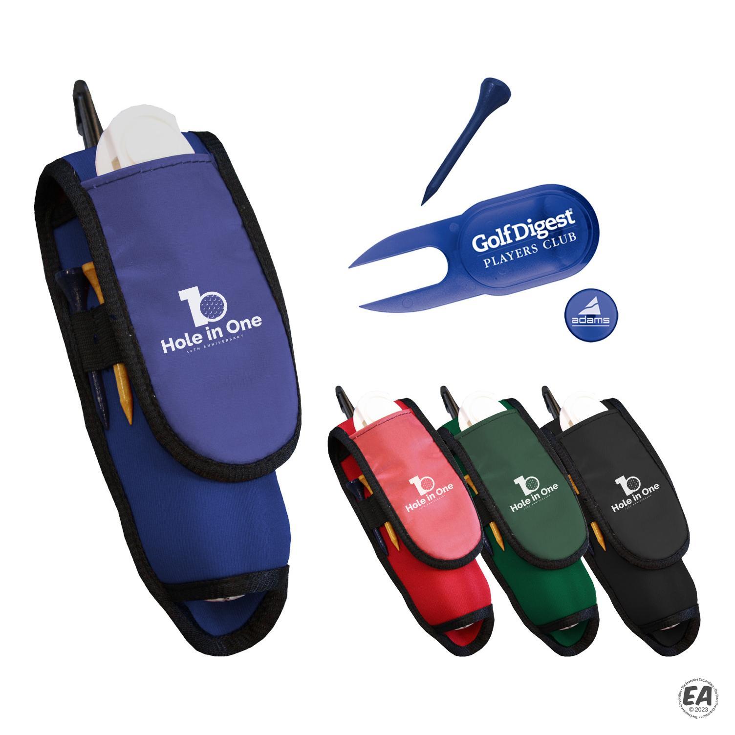 Customized Golf Ball 3Pack Caddy Promotional Golf Tourney Packs