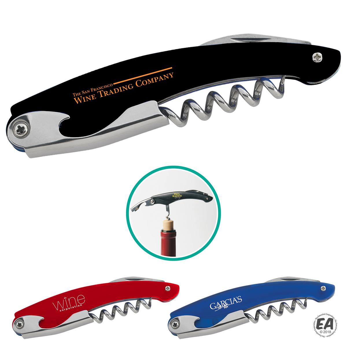 Branded Tuscany Wine Opener Customized Wine Bottle Openers