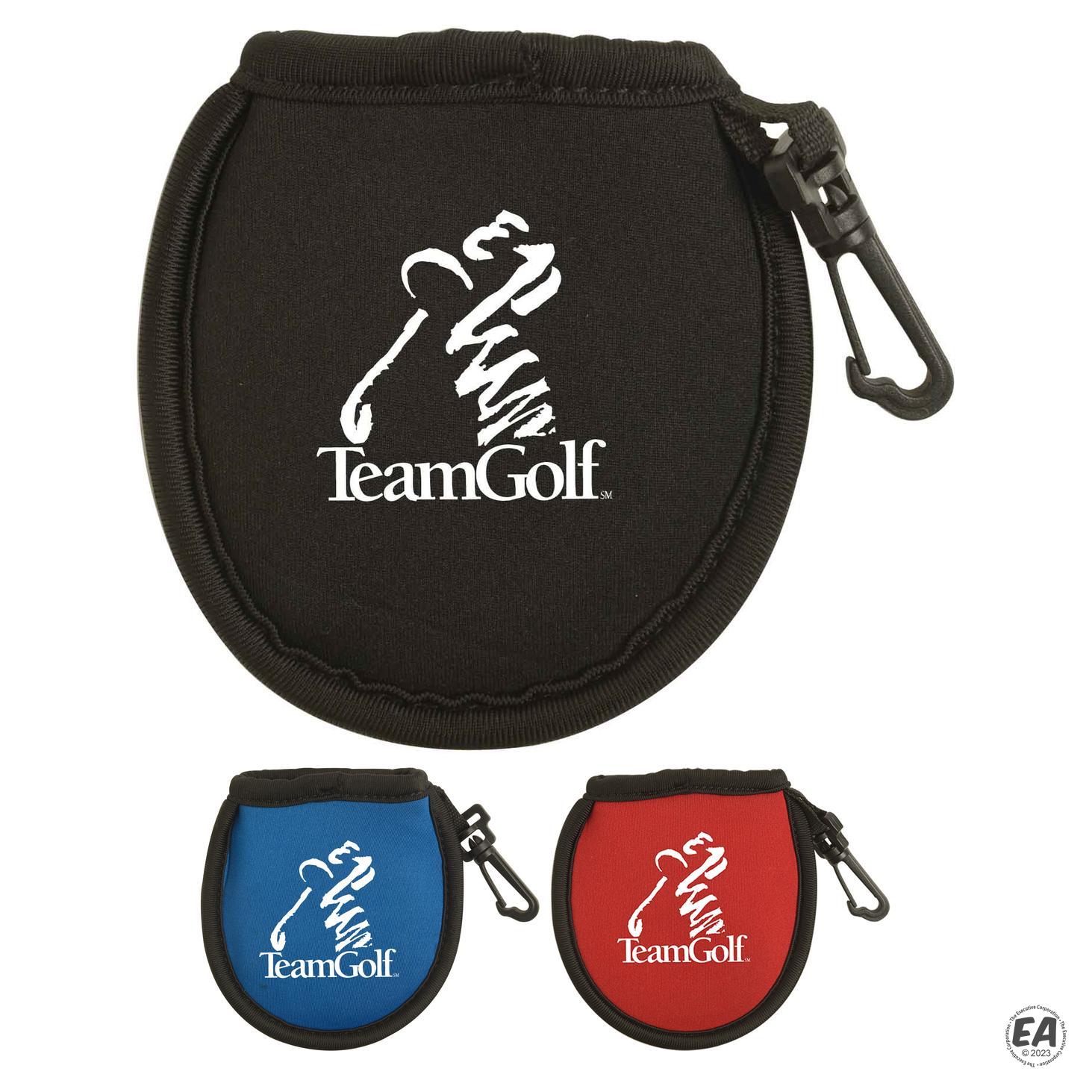 Branded Golf Ball Cleaning Pouch Promotional Golf Accessories