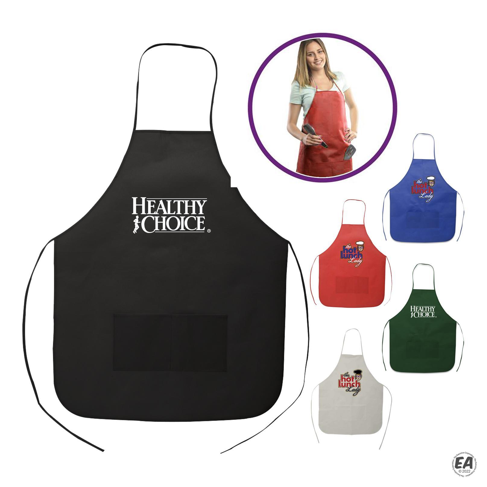Promotional NonWoven Cooking Class Apron Customized Aprons Custom